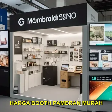 harga booth pameran murah